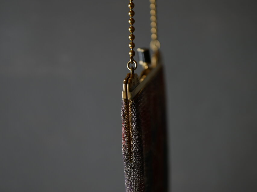 Antique metal bag アンティーク メタル＆メッシュバッグ