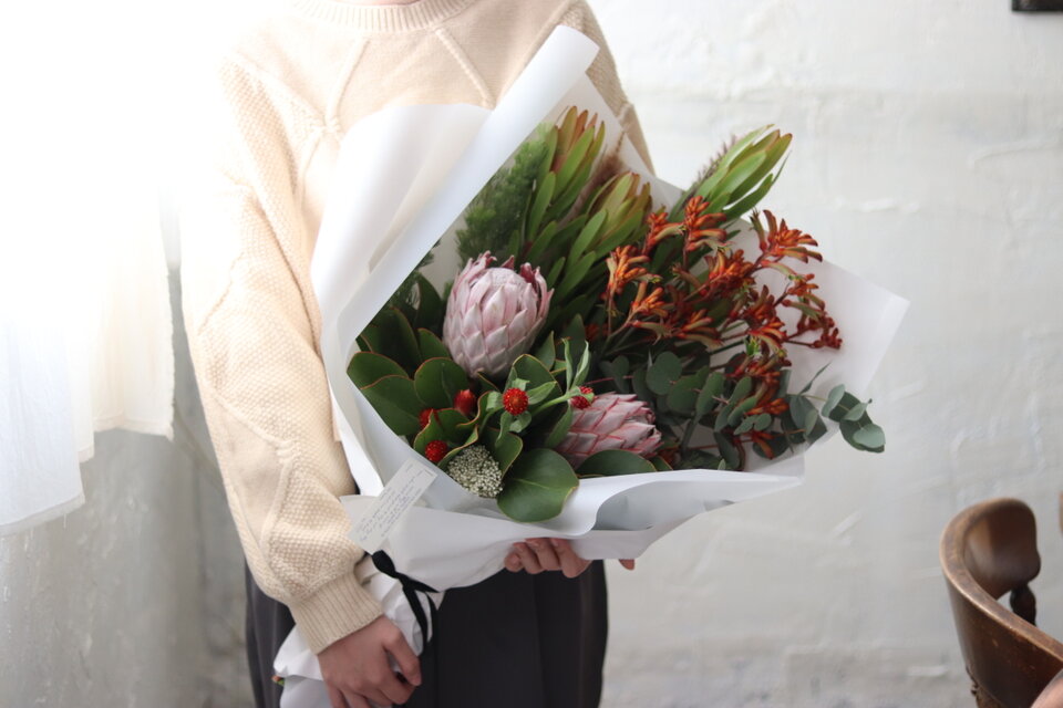 ドライフラワーになる花束 おまかせ 母の日 | iichi 日々の暮らしを