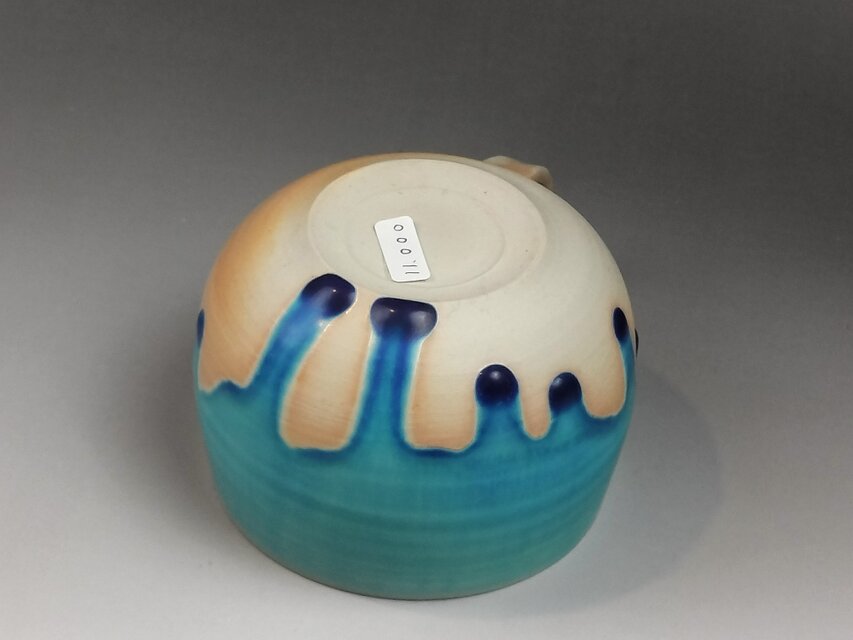 トルコ青カップ(薪窯) | iichi 日々の暮らしを心地よくする