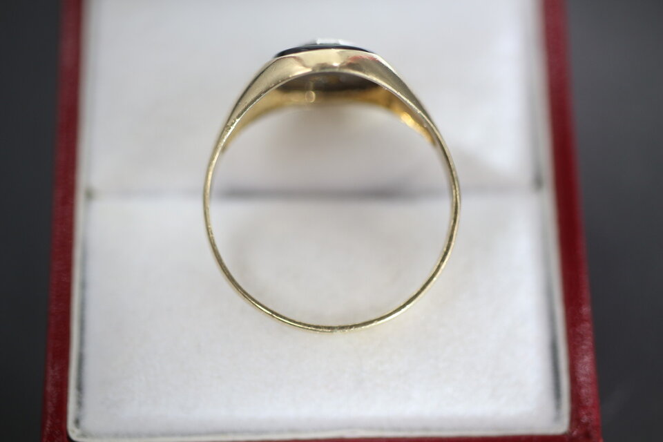 ビンテージ 英国 イギリス 1993年 天然ダイヤモンド ゴールド