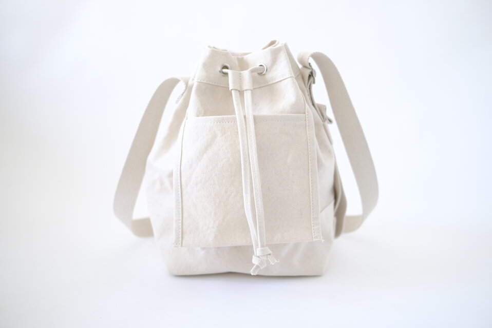 draw string shoulder ecru