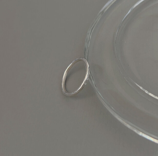 シルバーリング【knock】925 シンプル つけっぱなし サイズ豊富