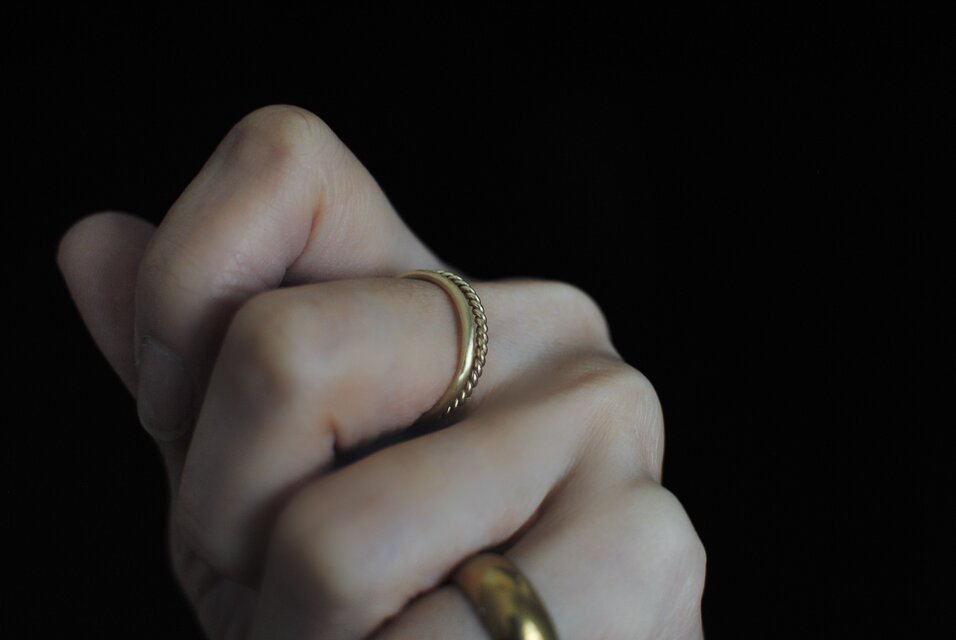 真鍮リング－2Set