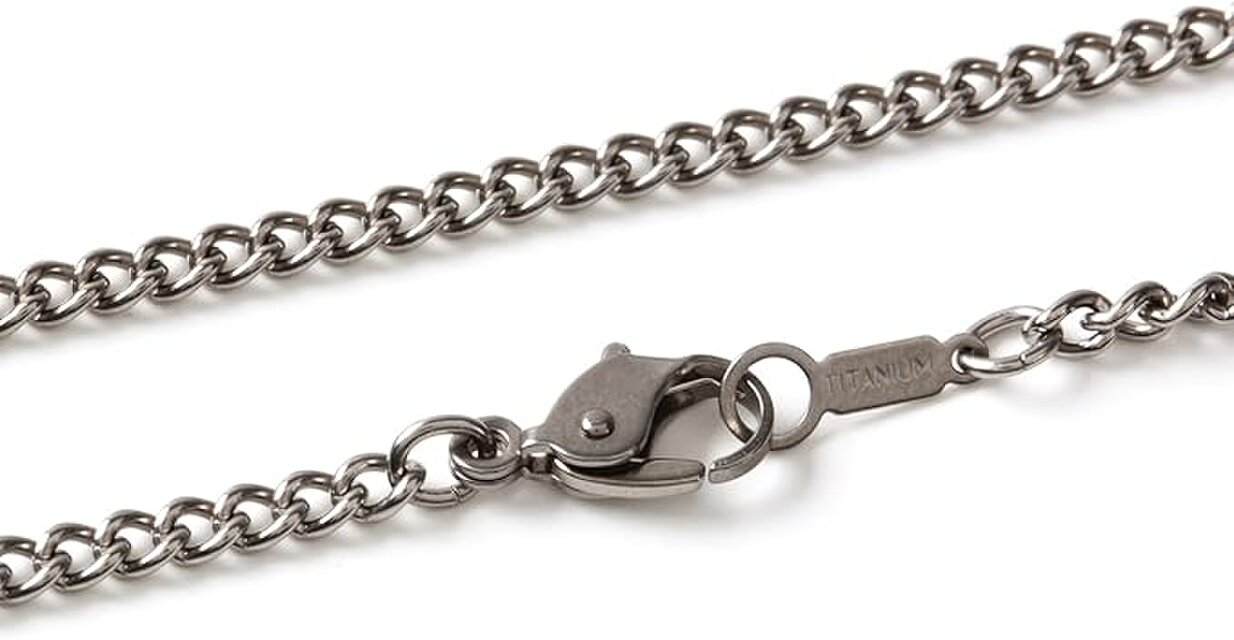 美品　チタン　チタニウム　喜平　ネックレス　チェーン　純チタン製 Amazon | 純チタン喜平ネックレス チェーン 12mm 超極太タイプ