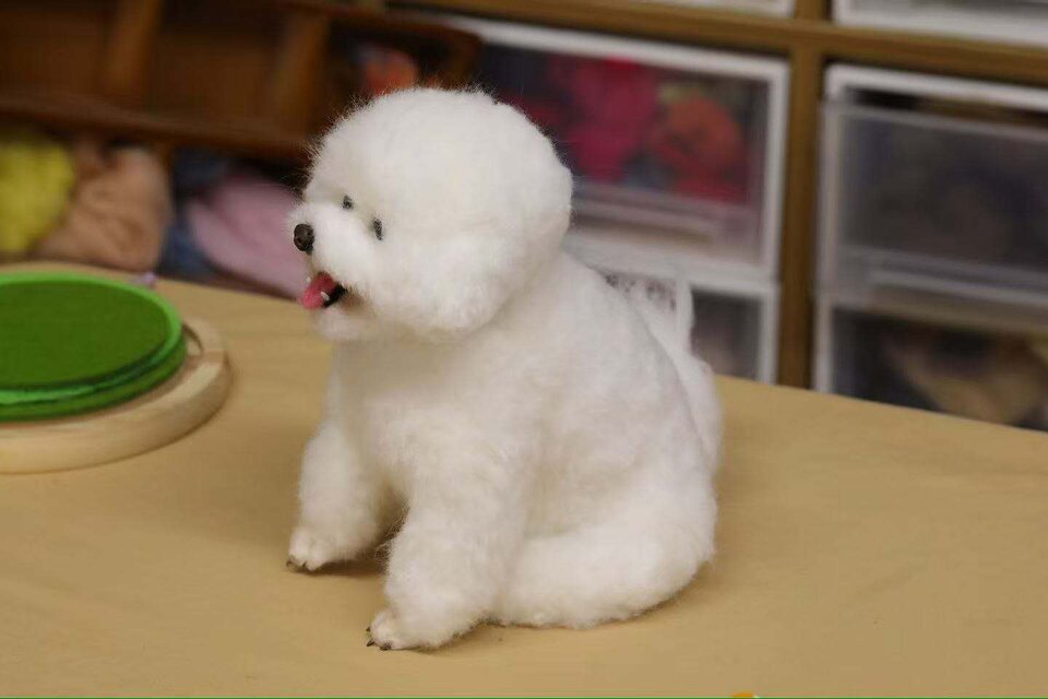 羊毛フェルト犬　ちろ Amazon.co.jp: ハマナカ フェルト羊毛キット ふわふわ羊毛で