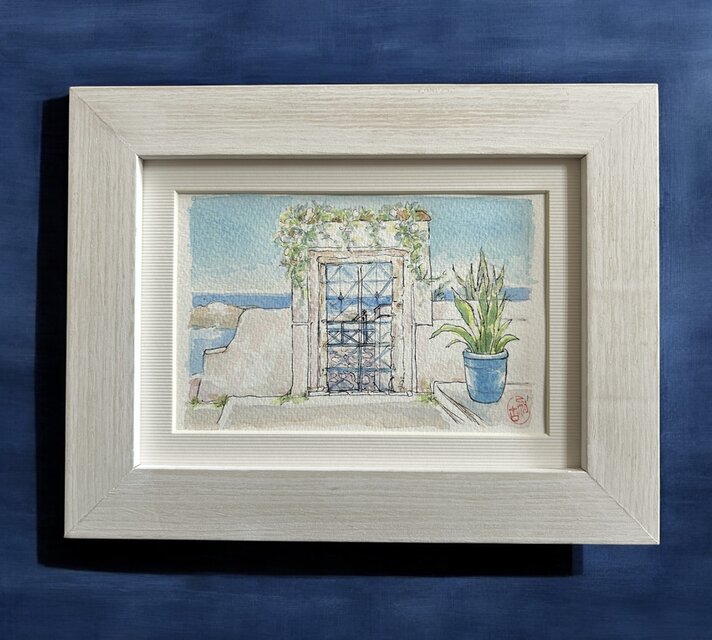 ギリシア旅行で買った絵画(額縁入り) imgrc0078953393.jpg