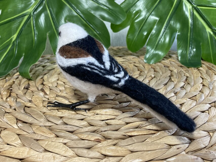 羊毛フェルト　シマエナガ 羊毛フェルト シマエナガの人気通販 | minne byGMOペパボ 国内