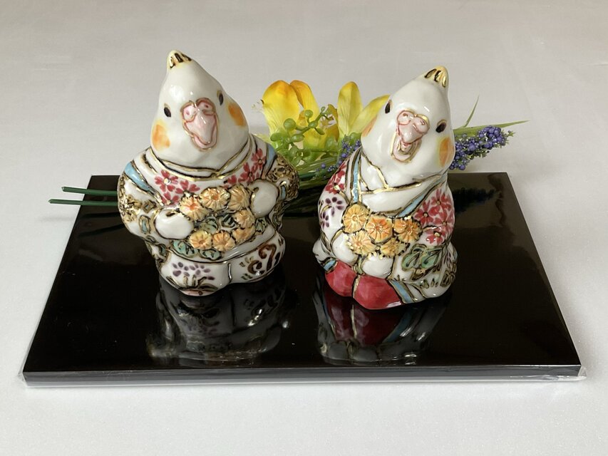 オカメインコひな人形