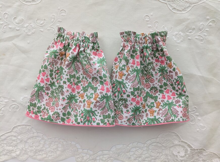 冬の必需品アームカバー・リバティプリント