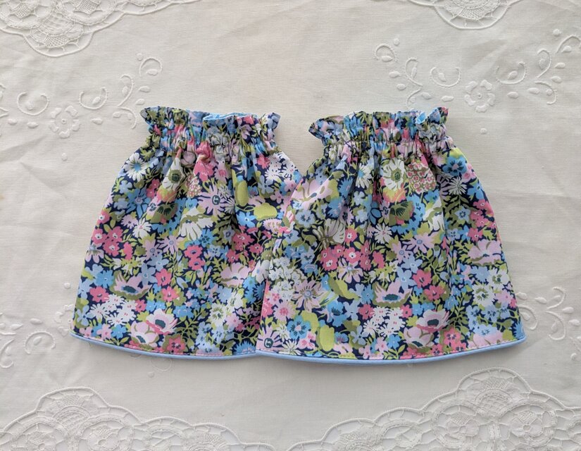 冬の必需品アームカバー・リバティプリント(Thorpe B）