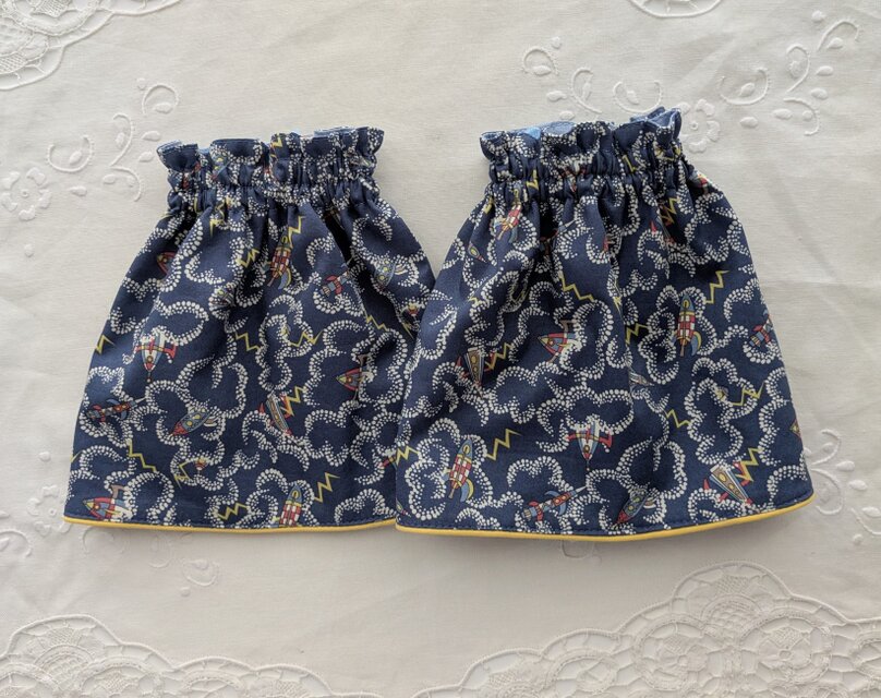 冬の必需品アームカバー・リバティプリント(Rockt Dance  B)