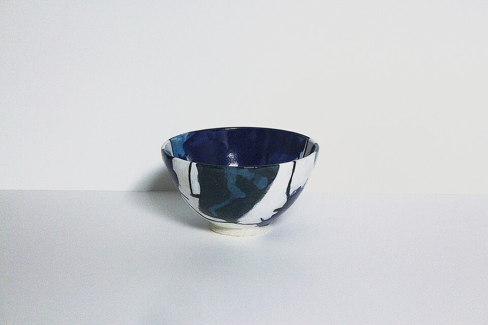 【陶器】ご飯茶碗_B6