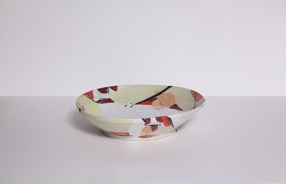 【陶器】中皿_D6