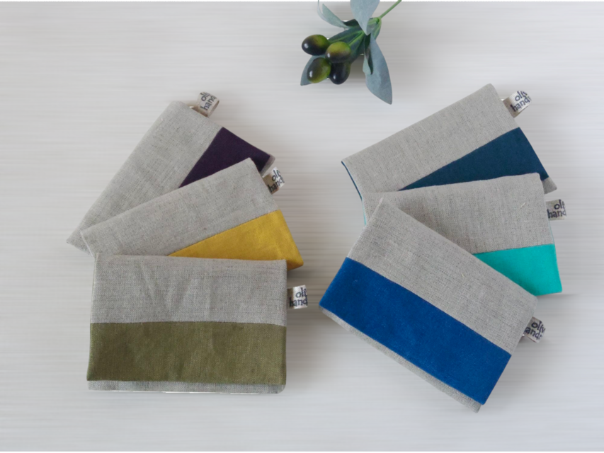 リネンのやさしさ：ティッシュケース　（R-18～R-23）