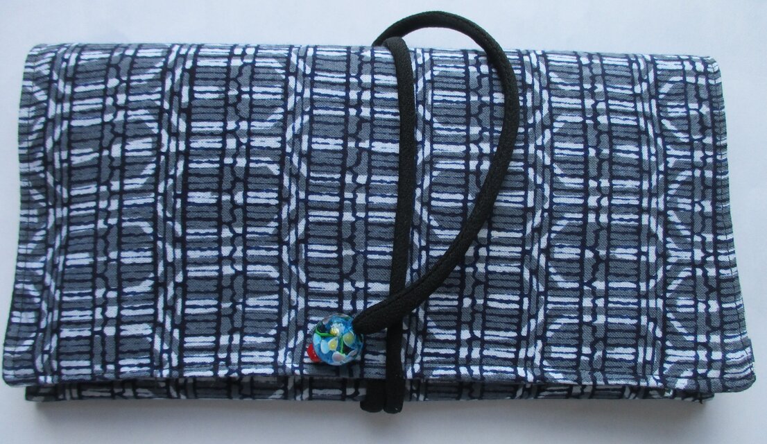 ８２２２　浴衣地で作った和風財布・ポーチ＃送料無料