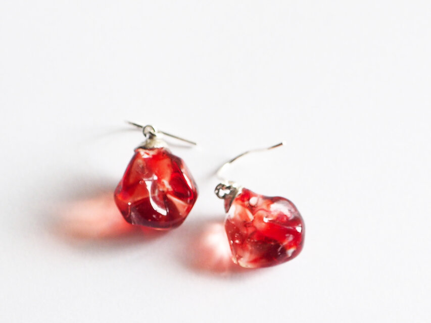 光の舞い：アートピアス 　1