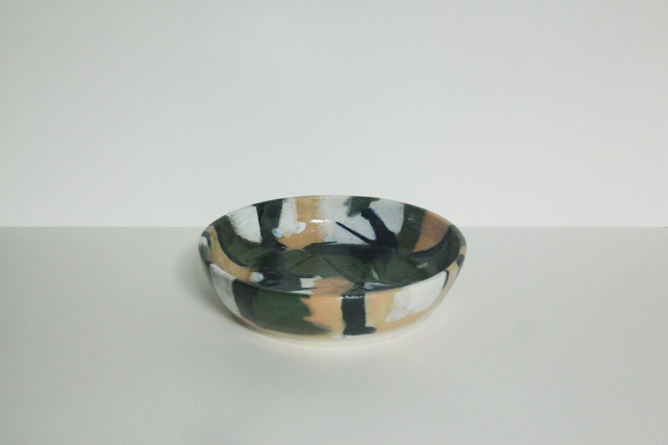 【陶器】中皿_D7