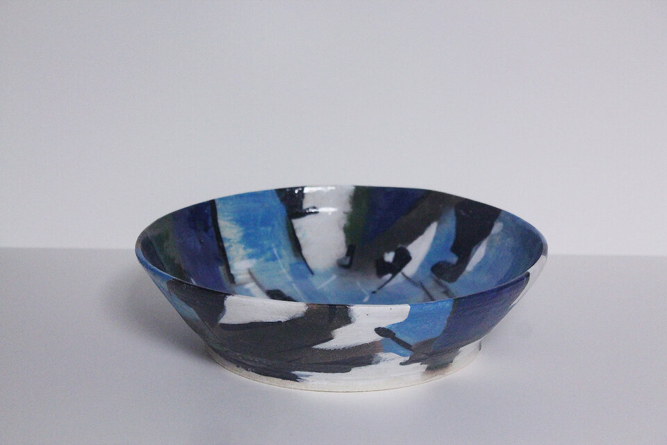 【陶器】中皿_D9