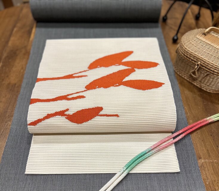 正絹　絽綴れ　アップサイクル品