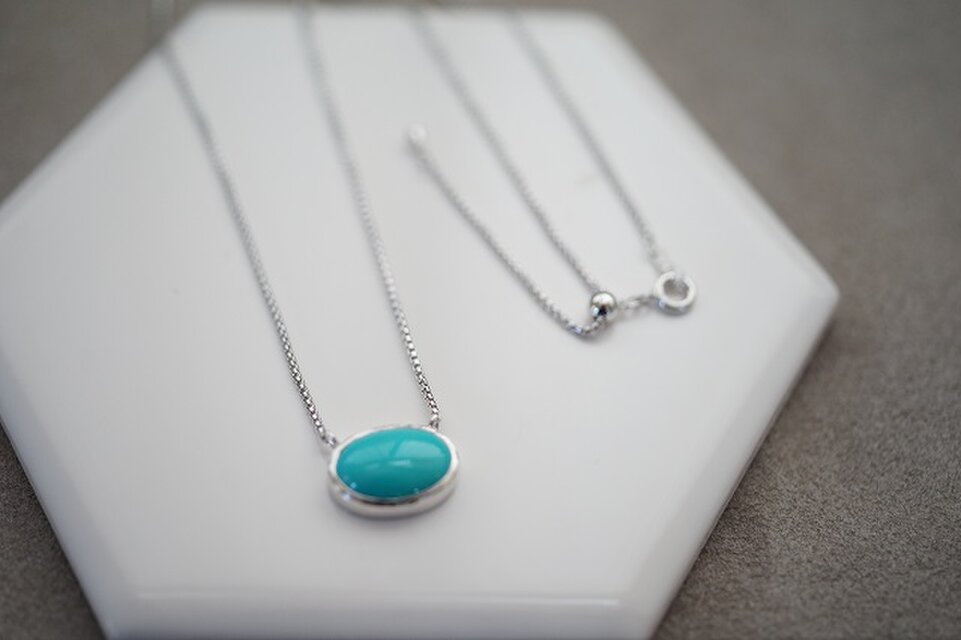 colors】ターコイズネックレス | iichi 日々の暮らしを心地よく