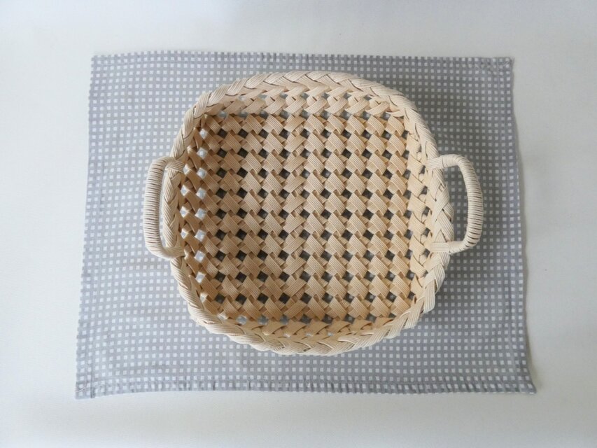 特集掲載 食パン1斤分のかご / お菓子かご