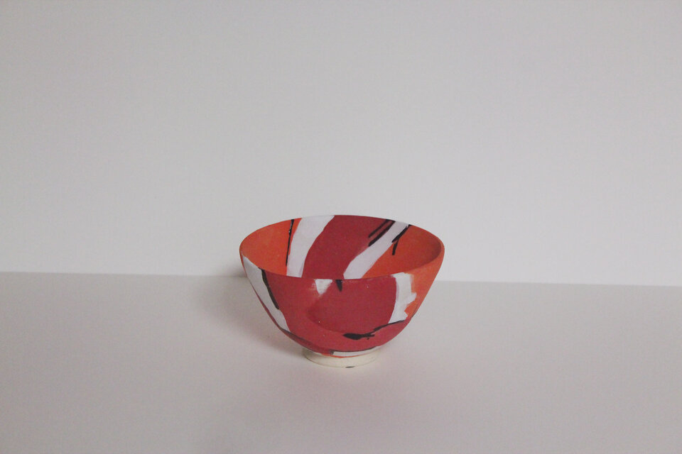 【陶器】ご飯茶碗_B12