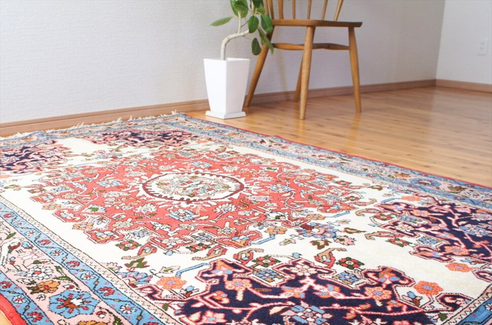 トライバルラグ　ペルシャ絨毯アンティーク ペルシャ絨毯【トライバルラグ】カシュガイ 160X105CM *W-5485