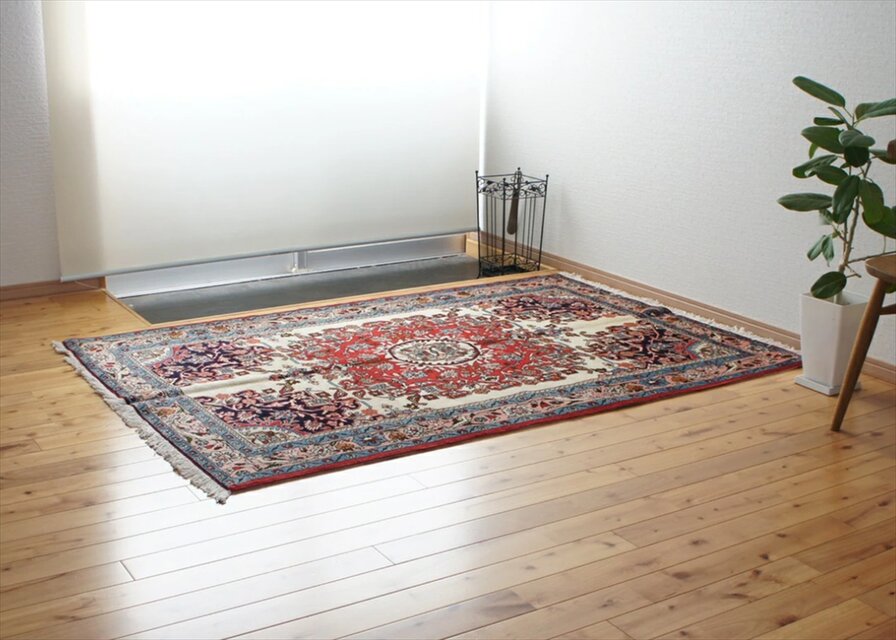 ペルシャ絨毯 トライバルラグ ペルシャ絨毯【トライバルラグ】カシュガイ 160X105CM *W-5485