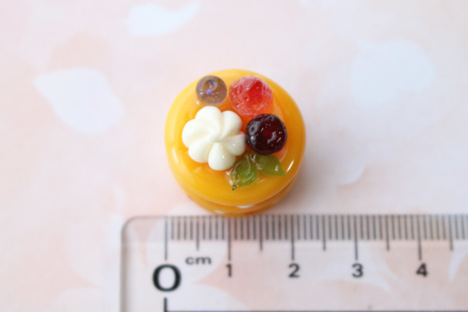 ガラスのミニチュア ガラスのミニチュアパンケーキ ☆ガラスの