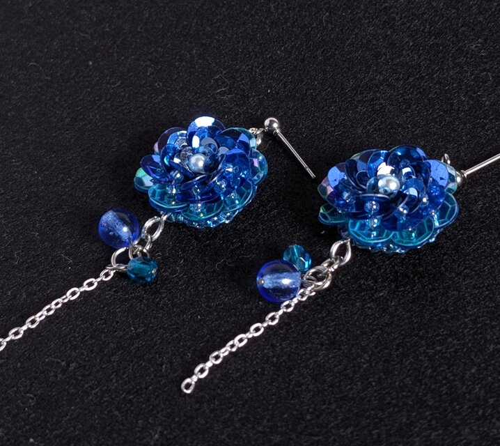 RiSaO ♦︎14kgfブルーカラーオパールピアスチャーム RiSaO＊様 カラーオパール ピアス RiSaO様専用 ♦︎14kgfブルーカラー