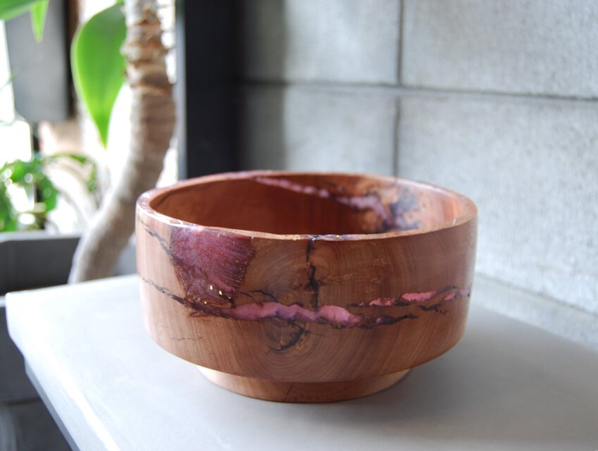 WOOD×レジン　02　インテリアボウル