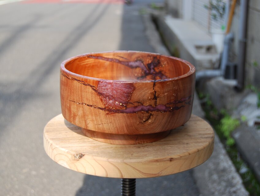 WOOD×レジン 02 インテリアボウル | iichi 日々の暮らしを心地よくする
