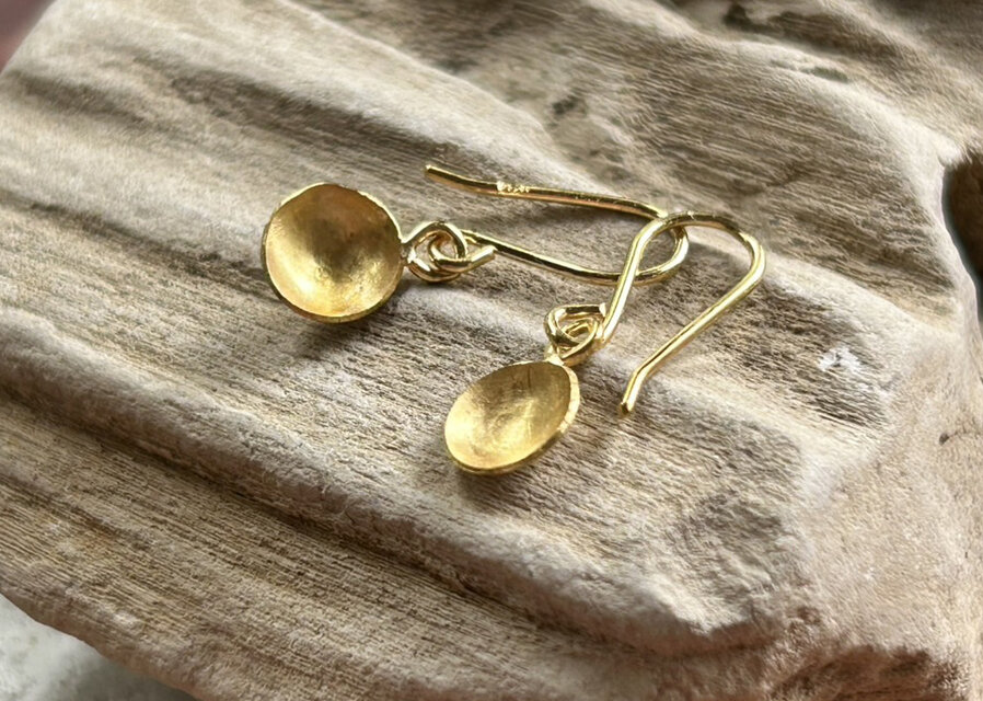 K24 Pure Gold Classic EarringsnⅡ◇純金の揺れるクラシックピアス 