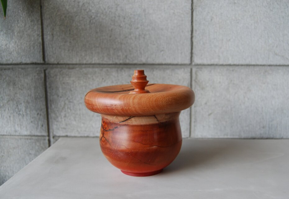 WOOD×レジン 03 蓋付き小物入れ | iichi 日々の暮らしを心地よく