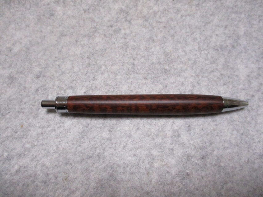 スネークウッド 世界最高材 木地仕上げ 木軸ボールペン(シャープ