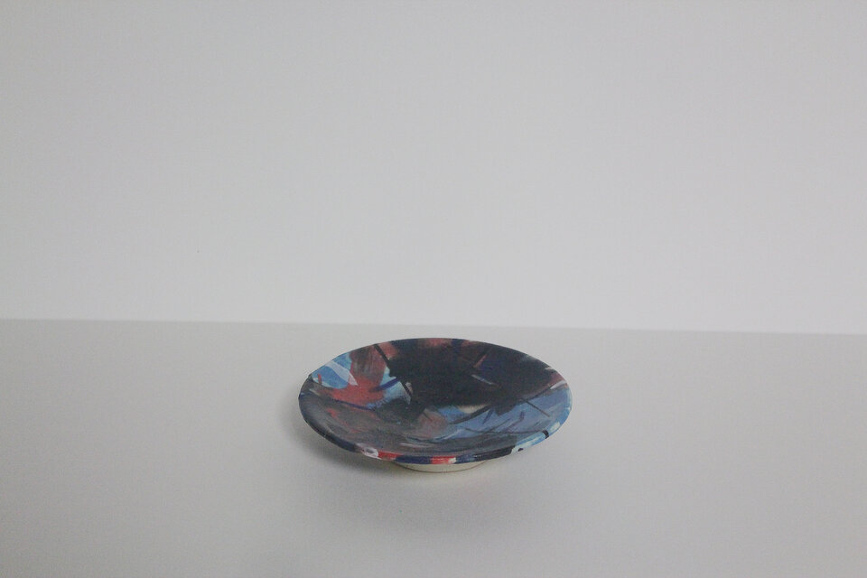 【陶器】豆皿_D14