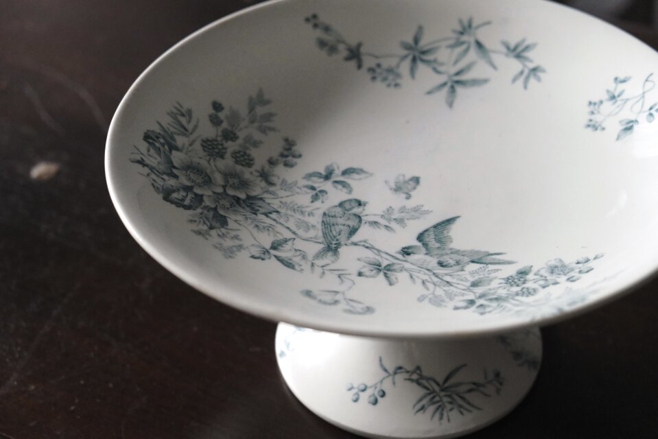 【Longwy】フランス ロンウィ アンティーク コンポティエ Longwy Mignon ロンウィ ミニョン コンポティエ コンポート