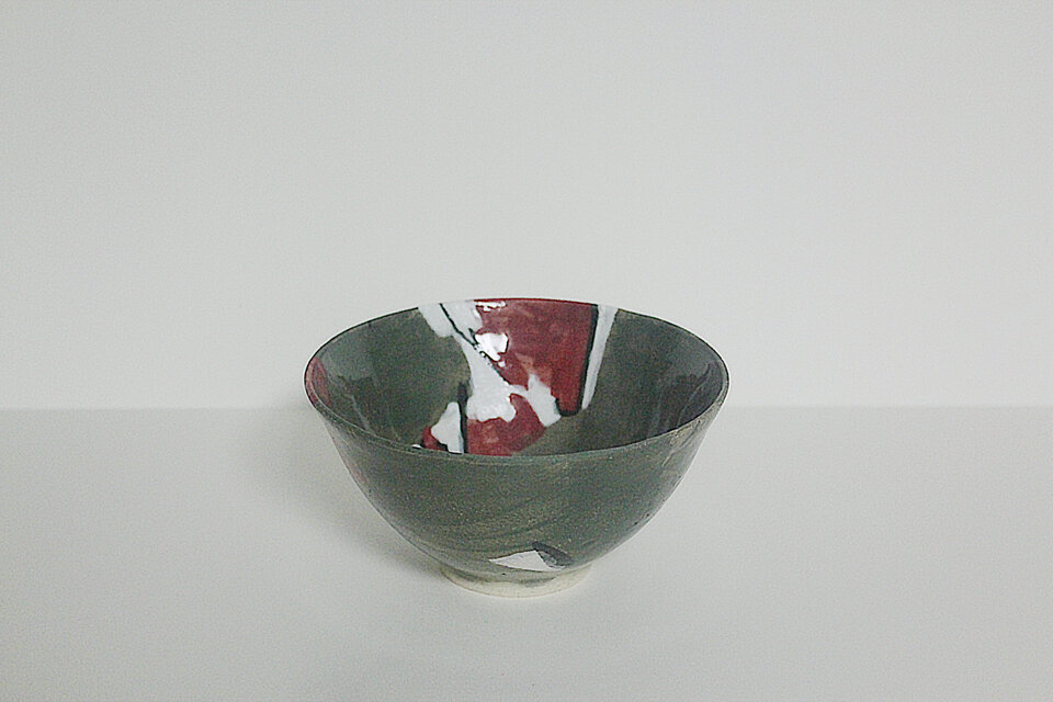 【陶器】ご飯茶碗_B15