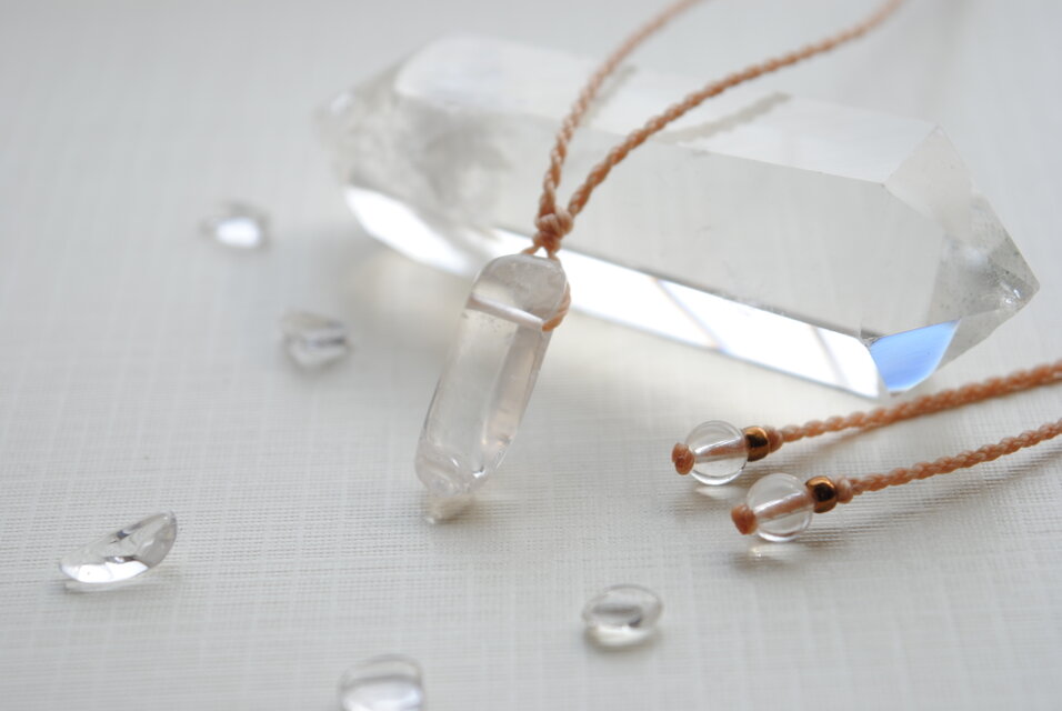 地球のカケラ*氷柱ネックレス2