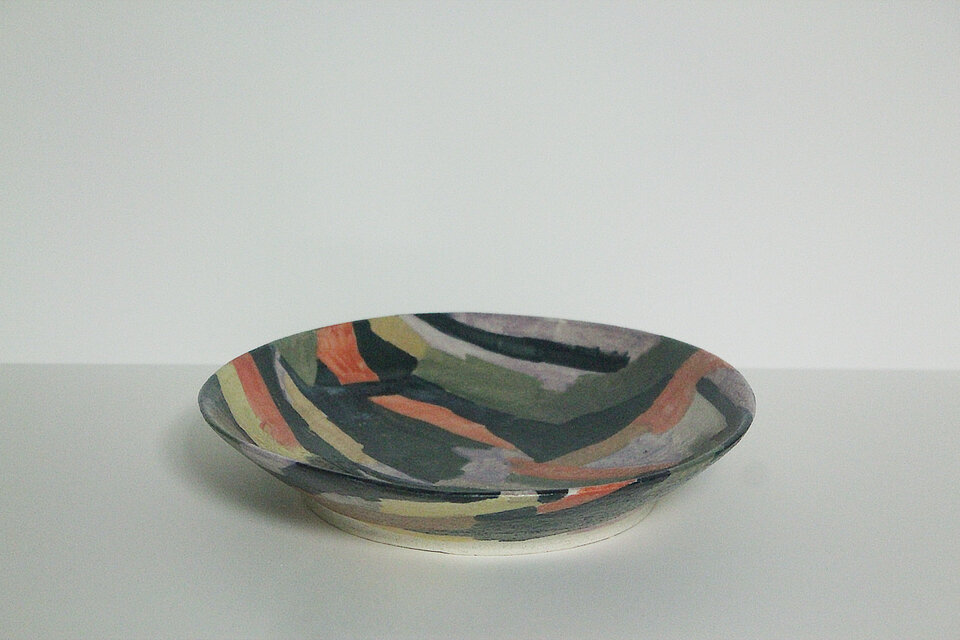 【陶器】中皿_D16