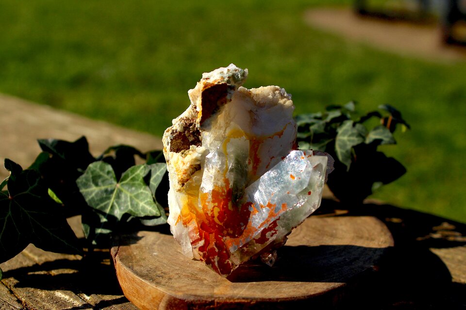 ヒマラヤクォーツ　クラスター