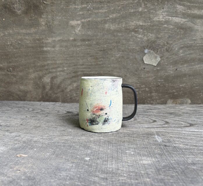 化粧掻き落とし文様 マグカップ167