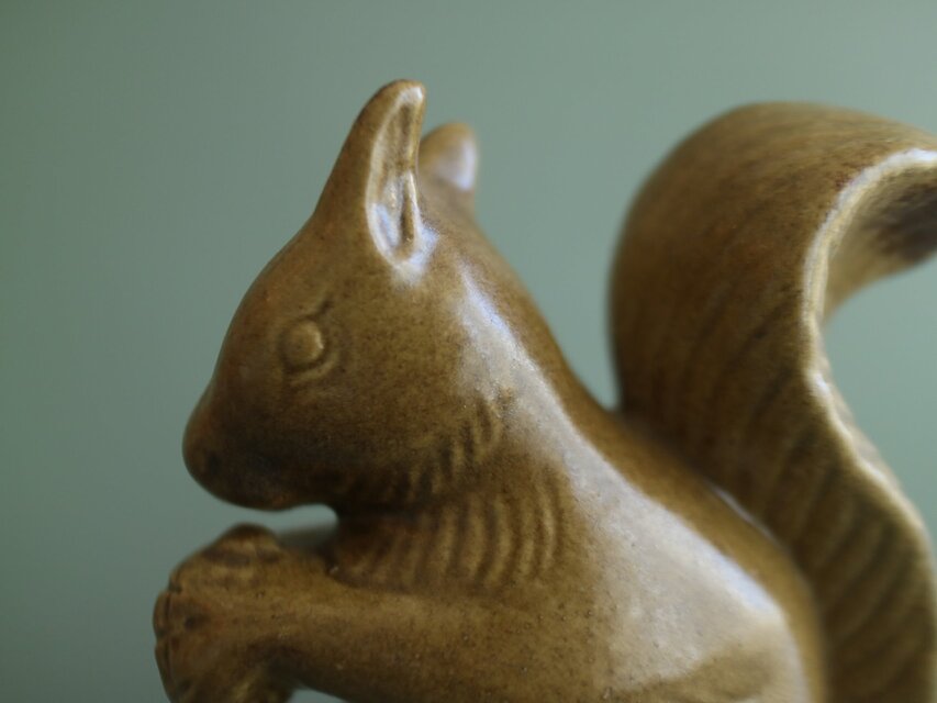 Ego stengods / オブジェ / リス No.5737 | iichi 日々の暮らしを