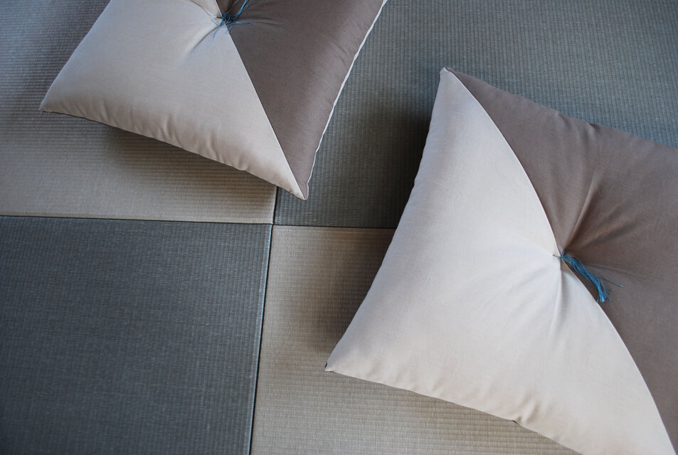 Japanese cushion＜cotton＋Linen＞４５