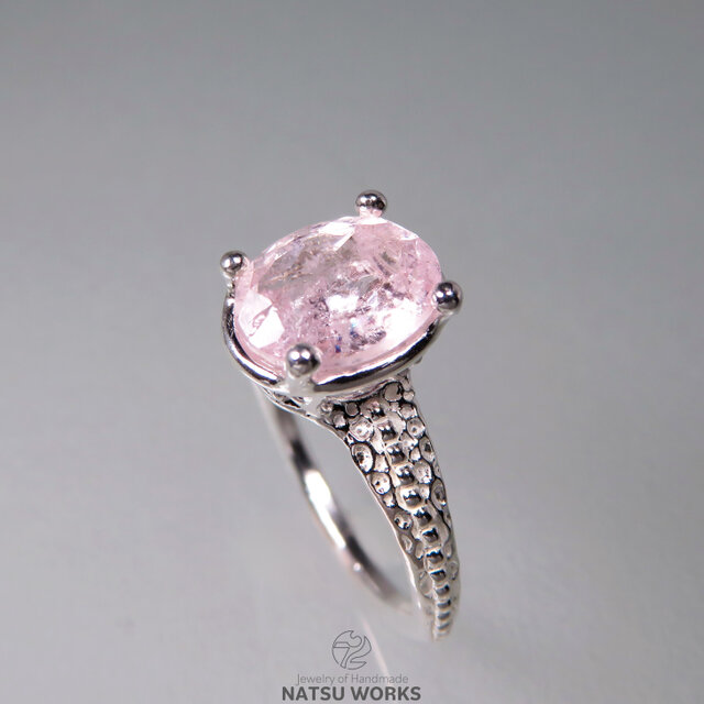 モルガナイト リング / Morganite Ring | iichi 日々の暮らしを