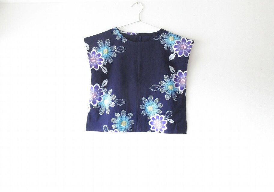 ☆浴衣ブラウス♪花柄☆/32kb023