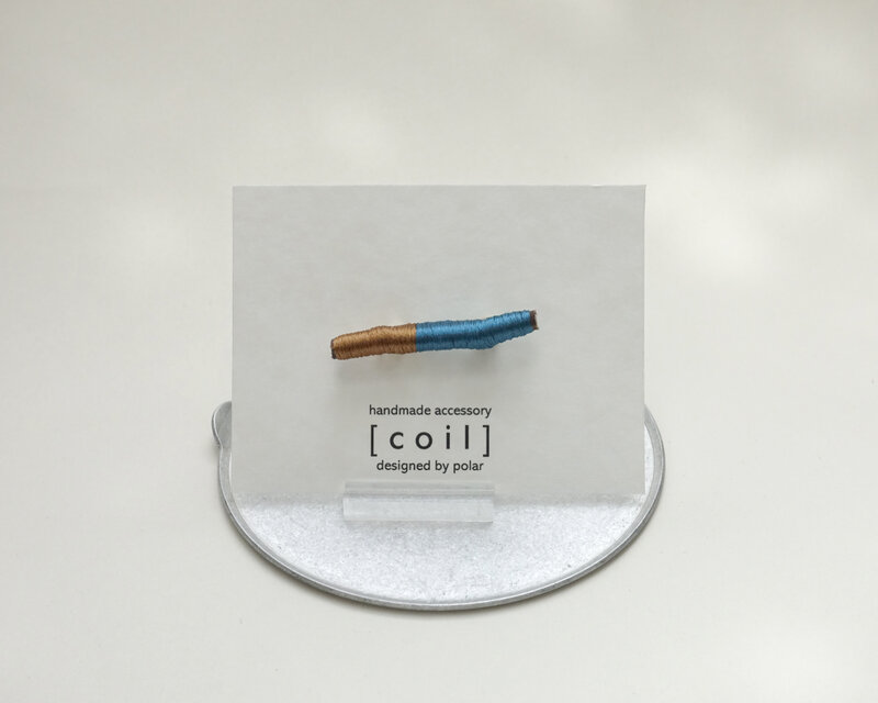 [coil] brooch-L