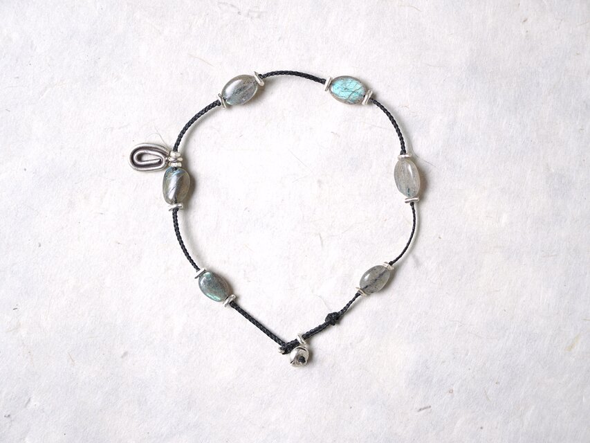 <MTO> -Labradorite- code anklet
