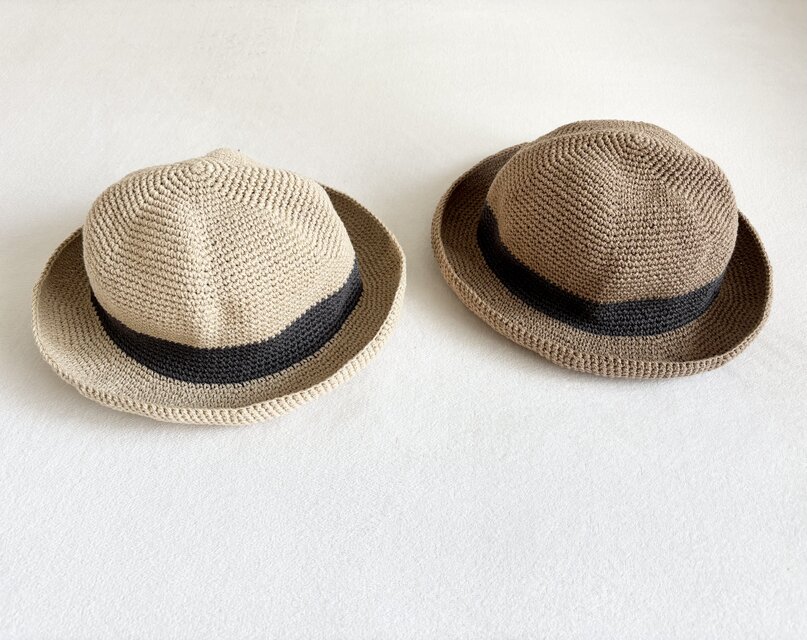 ボーラーハット・ライン[ダークグレー] | iichi 日々の暮らしを