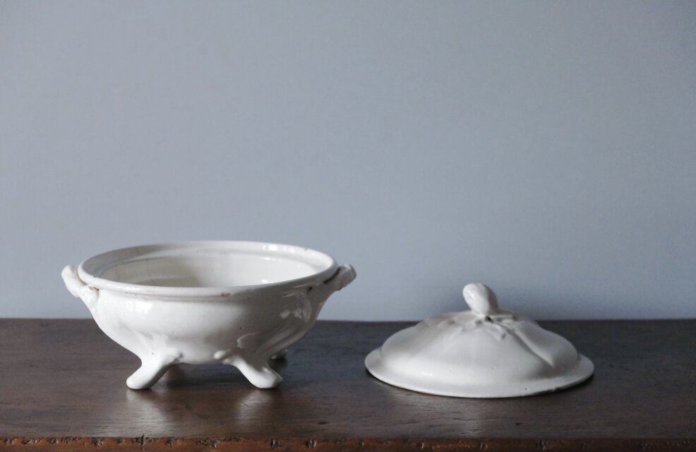 18世紀 白釉 レギュミエ フランス アンティーク 0502150 | iichi 日々